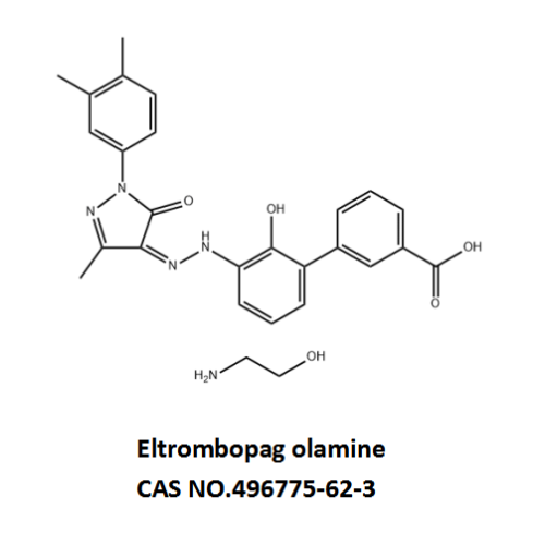 Eltrombopag Oline Cast No.496775-62-3