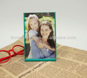 Personalized aluminum photo frame set with any color available