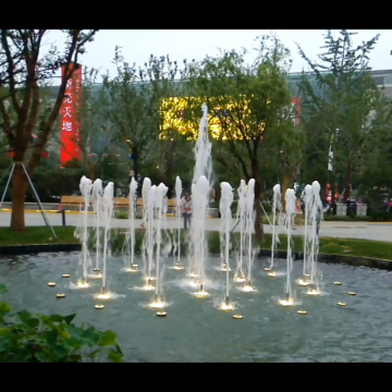 Flower Swimming Pool Fountain