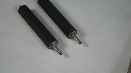 Converting machine rubber roller