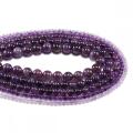 Craft Round Amethyst Purple Beads for Jewelry Making