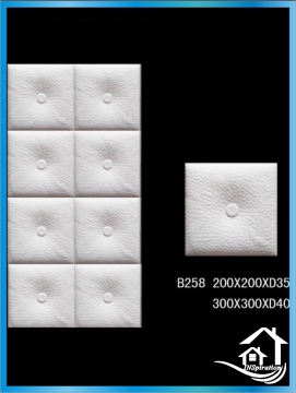 Imitation faux leather wall panels