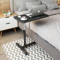 Mesa para laptop dobrável para casa ajustável ao lado da mesa