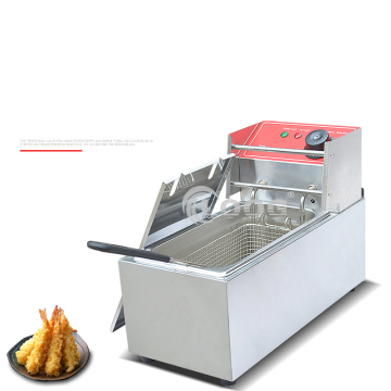 Commercial Single Cylinder Electric Fryer: Donuts and Potato Chips for Sale