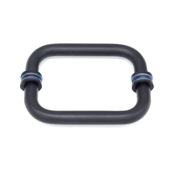 Glass door handle for shower room