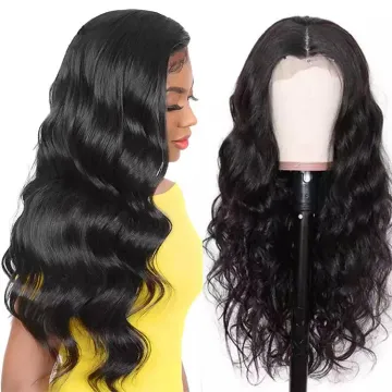 Brazilian Hair Body Wave Human Lace Wigs Bodywave Human Hair Wigs Lace Front Loose Body Waves Wig 13X4 Pre Plucked 40 Inches