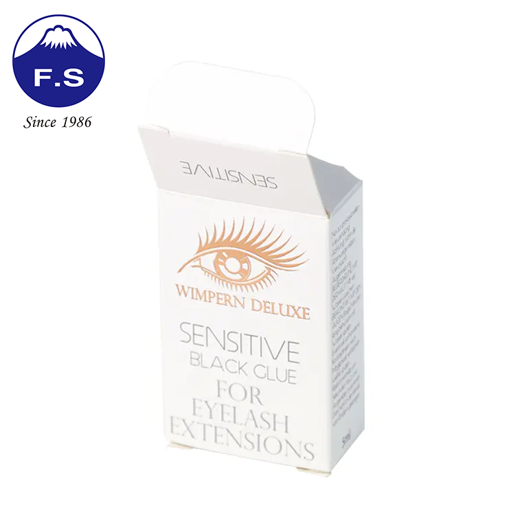 Eyelash Packaging Box Paper Cosmetic Box With Logo