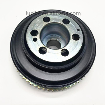 AutopartsDepot: puleggia dell'albero motore Land Rover di alta qualità per i modelli LR2, Evoque, Discovery e More - Numeri di parte LR078547, LR025252, LR068885, XR858473, JDE37855