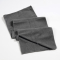 100% cotton sports towel black with embroidery logo