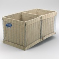 Explosiebestendig Gabion Defensieve Barrier Defense Wall