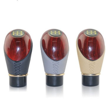 Leather Gear Shift Knob for Car Transmission