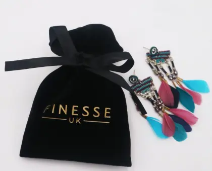 packaging velvet bags custom LOGO printing