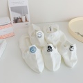 Hola Smiling Face Tiger Boats Calcetines