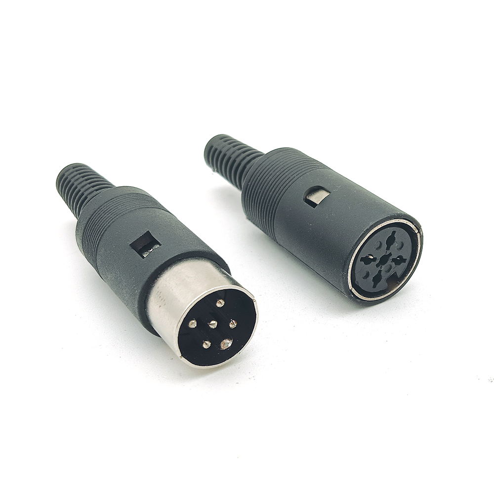 Female Male Din Socket Adapter Audio AV Connector