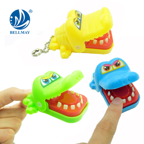 Novo produto de alta qualidade engraçado pequeno crocodilo Dentista Bite Finger Game Toy