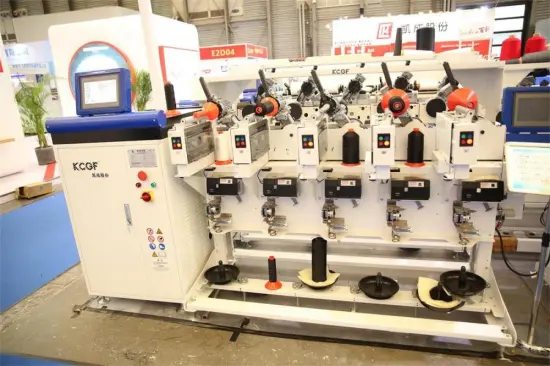 KC212D INTELLIGENT YARN WINDING TRAY WINDER