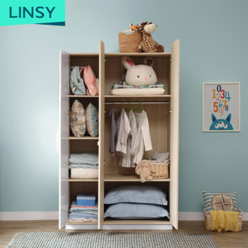 Lisny الحد الأدنى من أبيض الأطفال الخشبية أثاث الأطفال الخشبية