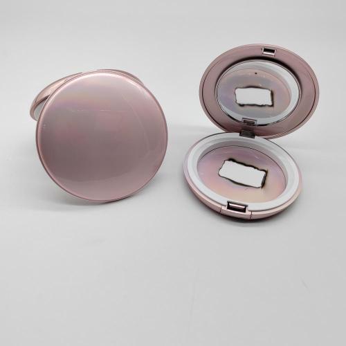 10g Plastic Round Blush Powder Compact Case