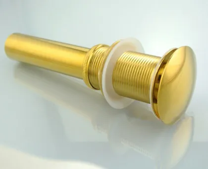 Bathroom basin toilet drain channel pipe pop up basin drain