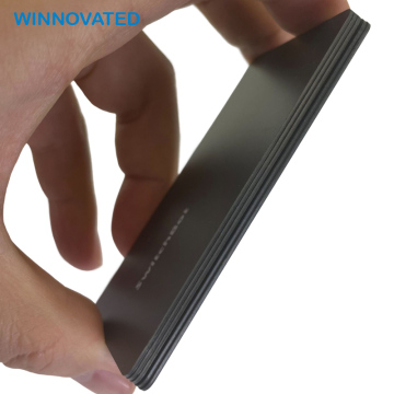 Custom Printed Black NFC Business Cards with Digital Membership