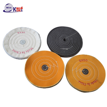 Spiral Sewn Cotton Buffing Wheel