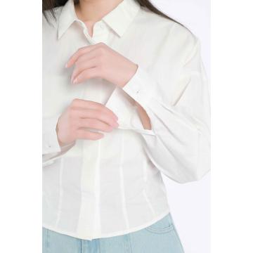 Camicia stampata a maniche lunghe