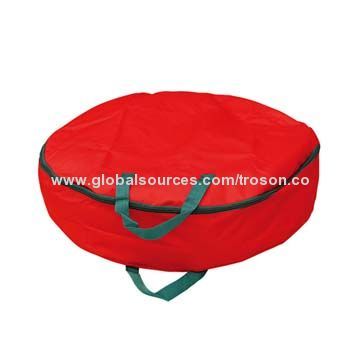 Foldable storage bag with handle