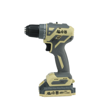 48V Powerful Brushless Rechargeable Electric Battery Impact Drill