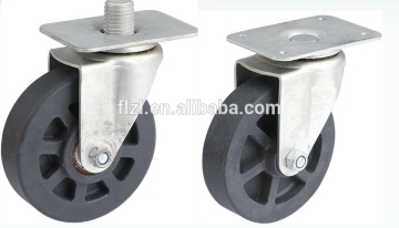 freezer wheel Rubber roller caster wheel ball type freezer 360 turning wheels refrigerator wheels,supermarket refrigerator/freez
