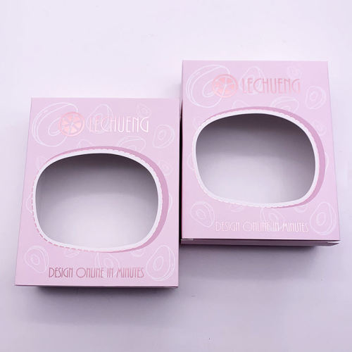 Custom Laminated Cosmetic Eyelash Paper Packaging Box