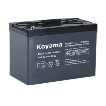 Factory Direct Price Gel Battery 12V 100Ah for Deep Cycle Service