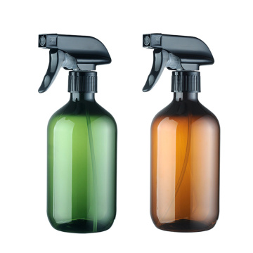 Custom plastic PET trigger detergent pump spray bottle