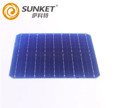 High Efficiency monon solar cell 166mm 9BB