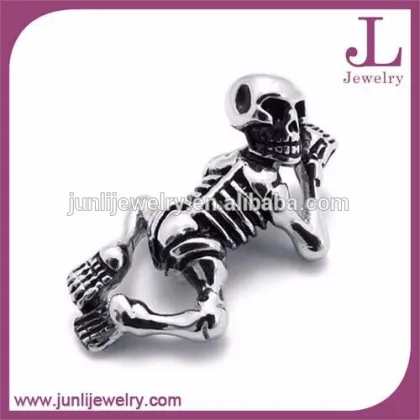 Stainless Steel Skull King Crown Pendant