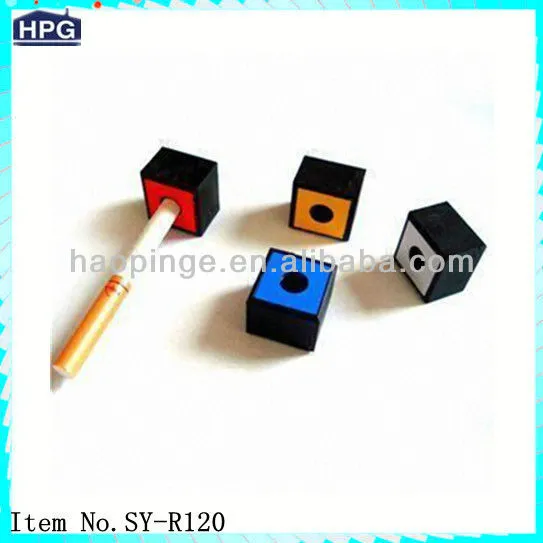 Square-shaped cigatte/smoke free/cigarette ending