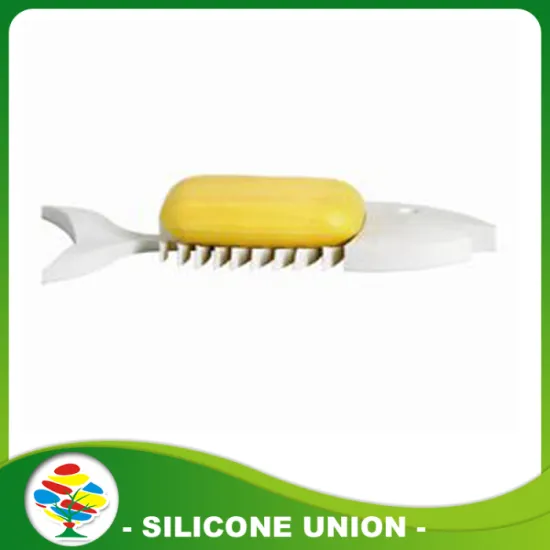 Fish-shape Bathroom Silicone Soap Box
