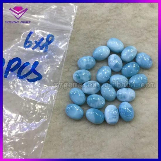 2017 Hot Selling Natural Blue Larimar Beads Wholesale Larimar Rough Stone Prices