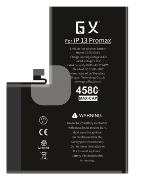 GX FOR iPhone13Promax High Capacity Battery