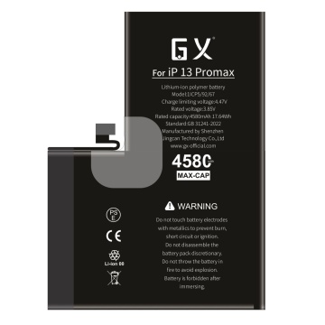 GX az iPhone13Promax nagy kapacitású akkumulátorhoz