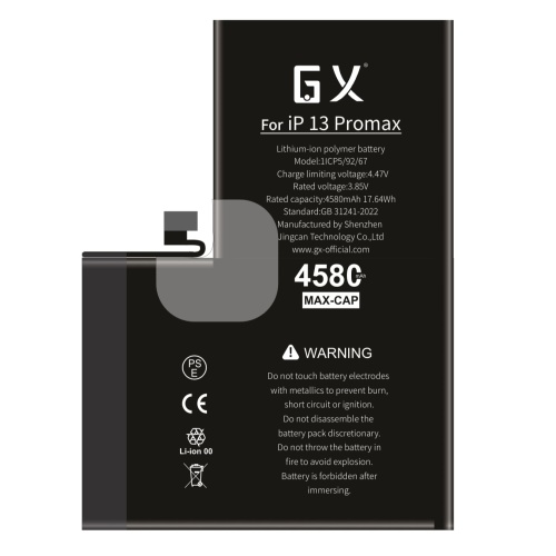 GX az iPhone13Promax nagy kapacitású akkumulátorhoz