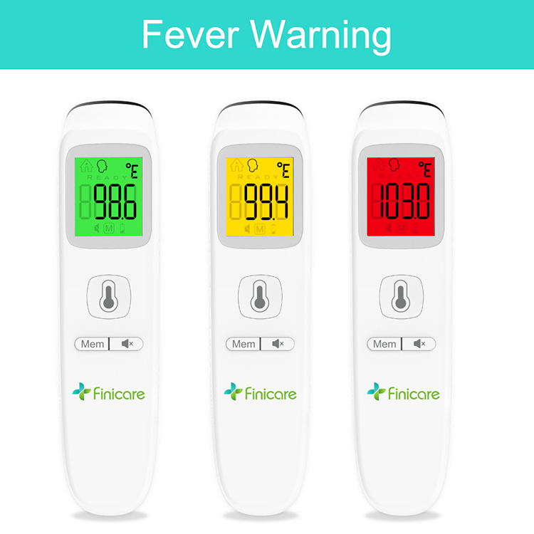 Ku-Stock Digital Infrared Ebunzini kanye ne-Ear Thermometer