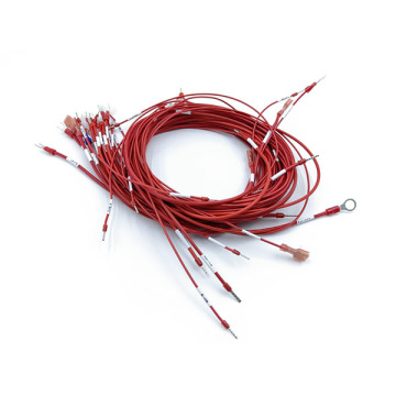 Complete wiring harness for power exchange cabinet