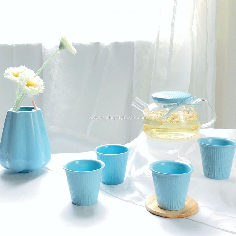 Environmental ceramic teapot cup porcelain teapot wholesale
