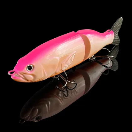 OEM 17cm 80g Slider Jointed Swim Bait for Pike, Trout, and Bass Fishing