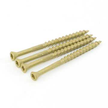 1022A Carbon Steel 8x2-1/2 Wood Flat Head Torx Screw and Double Head Screw Products