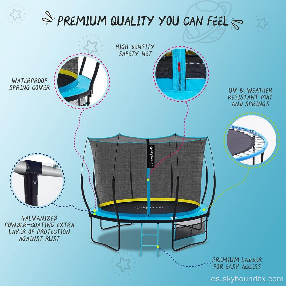 Trampolín SkyBound 10 pies con recinto