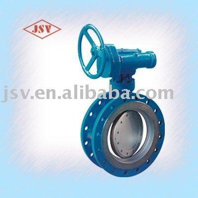 High-Performance Worm-Geared Bidirectional Metal Hard Seal Welded Butterfly Valve