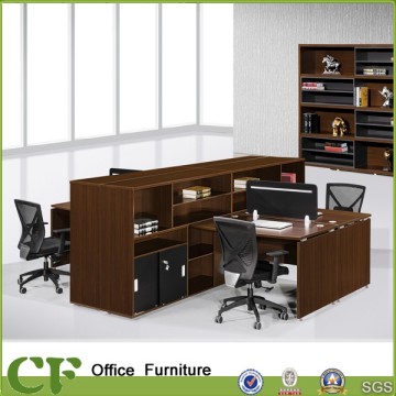 New series partition design office workstation with filing cabinet
