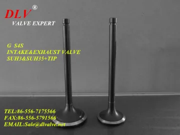 ENGINE VALVE FOR MITSUBISHI S4S 32A04-10100 32A04-11100