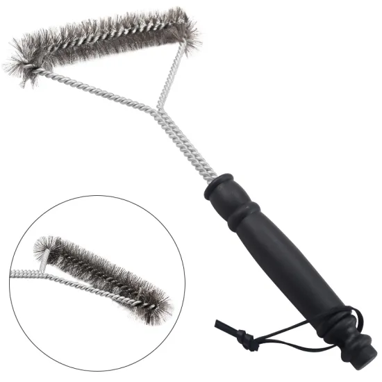 Strong BBQ: The Ultimate Stainless Steel Grill Clean Brush for Easy Outdoor Cleaning